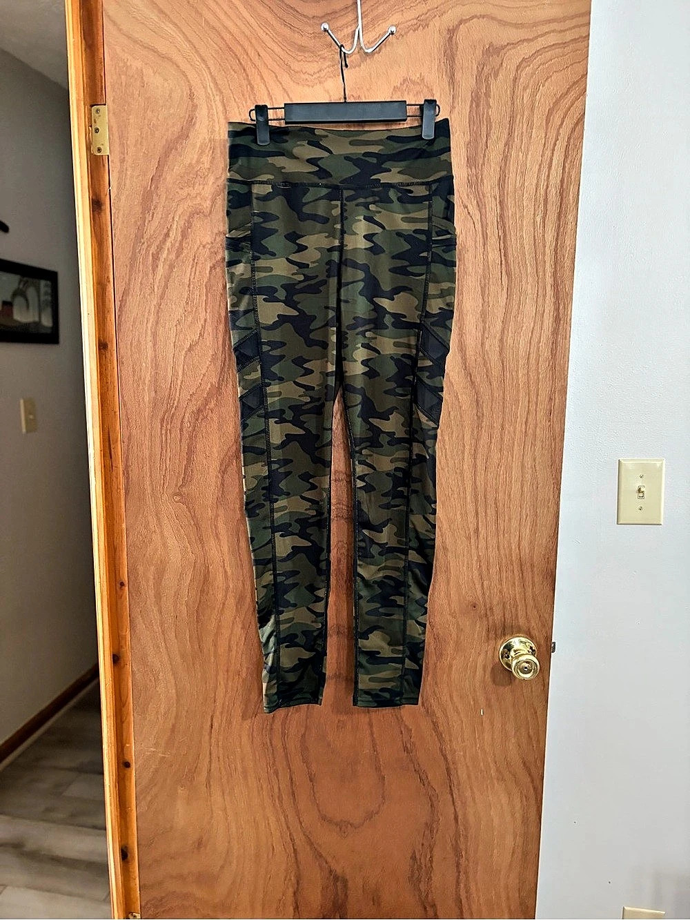 New Fashion Camo Leggings in Green & Black